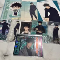 呪術廻戦　伏黒恵　ポストカード　ミニカード　アクリルカード