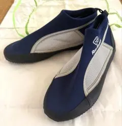 マリンシューズReef Tourer 25cm 紺地グレーアクセント