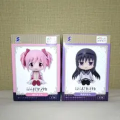 魔法少女まどか☆マギカ ぺたっとおすわりフィギュア 鹿目まどか 暁美ほむら