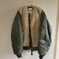 HYKE FAUX SHEARLING TYPE MA-1 JACKET 2のサムネイル