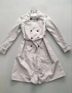 ナチュラルビューティー ロング コート　　トレンチコート　春用　スプリング　S