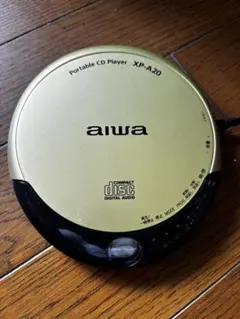 Aiwa ポータブルCDプレーヤー XP-A20 専用イヤホン付きのサムネイル