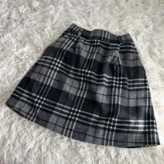 ナイスクラップ　チェック　スカート　秋冬