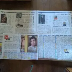 朝日新聞 2025年10月11 12 13日11月9日付 草彅剛 稲垣吾郎