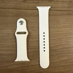 Apple Watch 純正 バンド ホワイト 44mm M/L 白 シリコン
