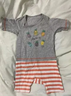 ラップクラッチ　コンビミニ　50-60サイズ　半袖ラップクラッチ　夏服　新生児