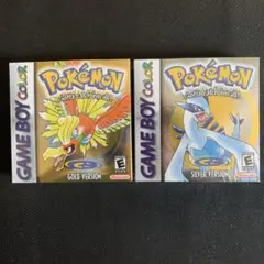 GB ポケットモンスター ポケモン 金銀セット 英語版