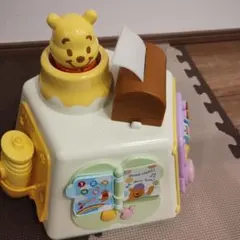 【動作確認済、パーツ欠け無し、箱あり】くまのプーさん 3WAY変身知育ボックスのサムネイル