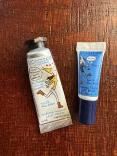 L'OCCITANE ハンドクリーム10mL ＆リップバーム4mLセット