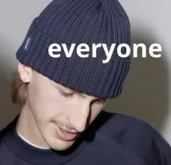 everyone basic beanie (NAVY) ニット ennoy