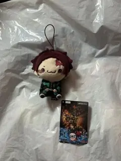 新品未使用 炭治郎 鬼滅の刃 もちぴこマスコット①５