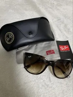 Ray-Ban トータスサングラス ケース付き