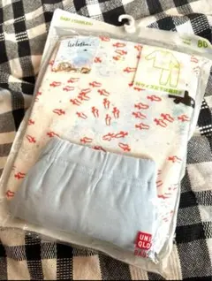 UNIQLO ベビーパジャマ 上下セット 80cm