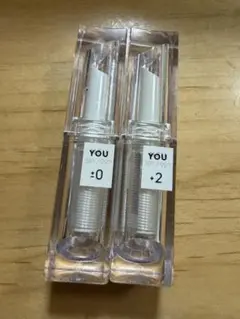 UZU38℃/99°F リップスティックユーエディション ±0、+2セット