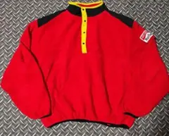 90s Marlboro マルボロフリーススナップT　テック系　ヴィンテージ