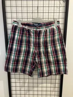 90s polo ラルフローレン チェック ショーツ ハーフパンツ 32のサムネイル