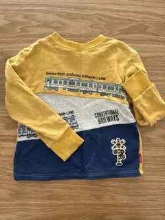 ムージョンジョン　トレーナー　電車　120