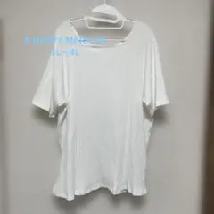 A HAPPY MARlLYN ハッピーマリリン　リブ　半袖　白　2wayのサムネイル