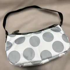 《未使用》レスポートサック　ルル　ハンドバッグ　ドット柄