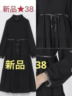 新品★BLUE LABEL CRESTBRIDGE ジョーゼットビンテージドレス