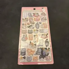 正規品　ボンボンドロップシール　和柄　猫