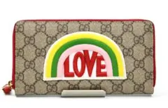 新品 GUCCI ラウンドファスナー長財布 GGスプリーム おまけ付き!!