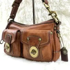 COACH コーチ 10328 レガシー レザー ワンショルダー ターンロック