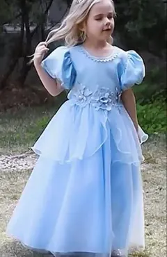 シンデレラ風ドレスワンピース120プリンセス仮装ハロウィン