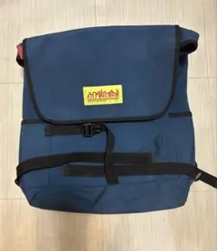 Manhattan Portage バックパック ネイビーイエローラベル