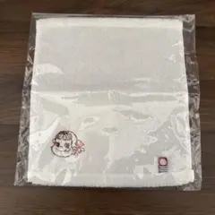 FUJIYA ペコちゃん刺繍入りタオルハンカチ　ホワイト　母の日限定