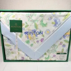 MINTON ミントン　シール織綿毛布（毛羽部分） 140×210cm ニッケ商事 ミントン 綿毛布(毛羽部分) 23-8315-119 1箱（直送品