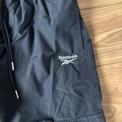 Reebok ブラック ナイロンパンツのサムネイル
