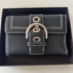 Coach コーチ　SOHO ソーホー 三つ折り財布　二つ折り財布　ブラック COACH ブラック 二つ折り財布 【公式通販】