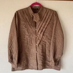 ヴィンテージ　古着　昭和レトロ　ブラウス