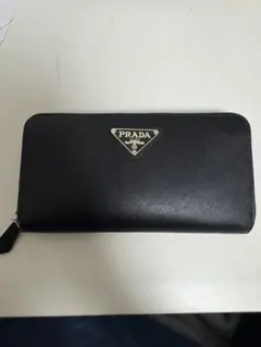 【確実正規品】 PRADA ブラックレザー 長財布 【お値下げ可能】
