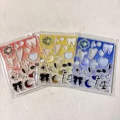 フクヤ キャラ福くじ 天使と悪魔 アクリルパーツセット