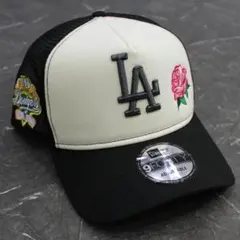 訳あり NEW ERA LA ドジャース ローズ メッシュキャップ 海外モデル
