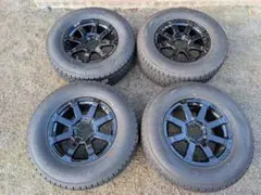 バリ溝 美品265/70R17 スタッドレス タイヤホイールセット 150プラド バリ溝 美品265/70R17 スタッドレス タイヤホイールセット 150プラド