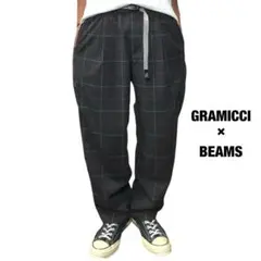 GRAMICCI × BEAMS 別注チェックユーティリティパンツ L