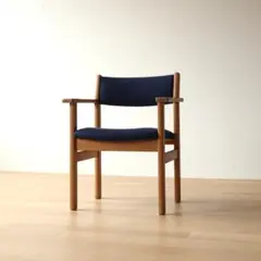 Hans J.Wegner ハンス・J・ウェグナー アームチェア 青のサムネイル