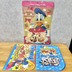 東京ディズニーリゾート ドナルドダック クリアファイル ノート 3点セット