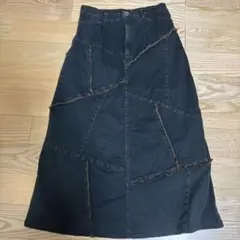 デニム ロングスカートのサムネイル