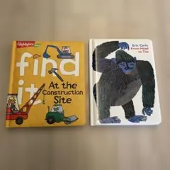 子供向け英語絵本セット：Find It & From Head to Toe