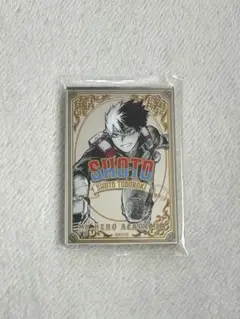 ヒロアカ 原画展 轟焦凍 パブミラー風アクリルステッカーコレクション