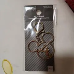 ミッキーマウス シルエット キーホルダー