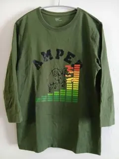 GAP　オリーブグリーン　七分丈カットソー　Mサイズ