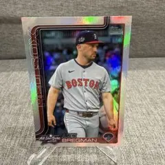 ALEX BREGMAN topps update 2025 リフラクター
