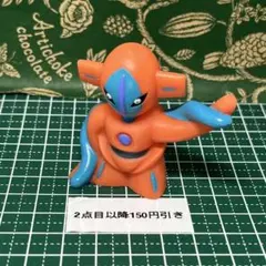 デオキシス:1200:フィギュア:指人形:ポケモンキッズ:ソフビ:現状品
