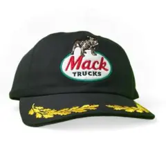 Fj mack trucks トラッカーキャップ　ブラック ⭐*︎様 黒【新品】MACK TRUCKS トラッカーキャップ FJ ブラック