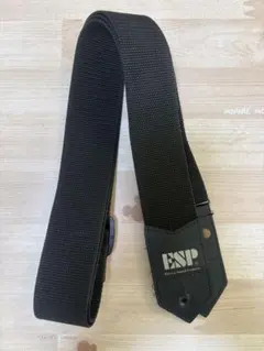 ESP ギター ベース用ストラップ ブラック　10